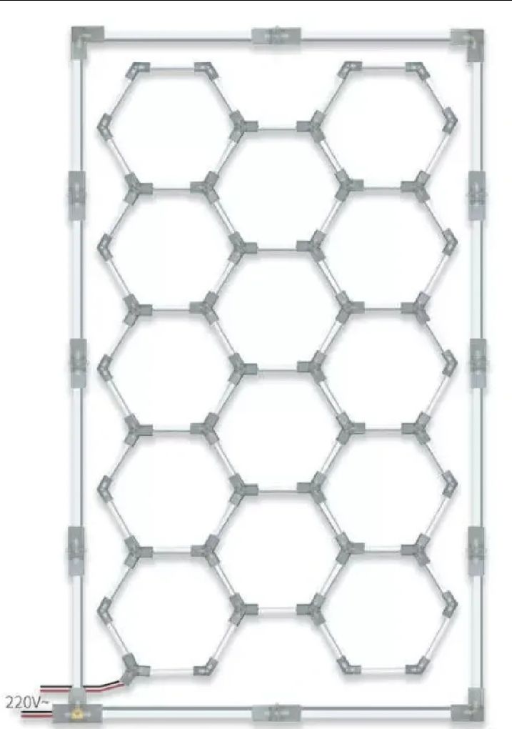 Custom Design Hex LED Lighting